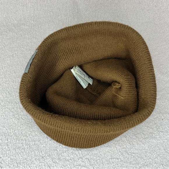 Carhartt Knit Beanie Winter Hat-Brown-Snow-Boho-Bohemian-Casual-Classic-Outdoor - Picture 7 of 8